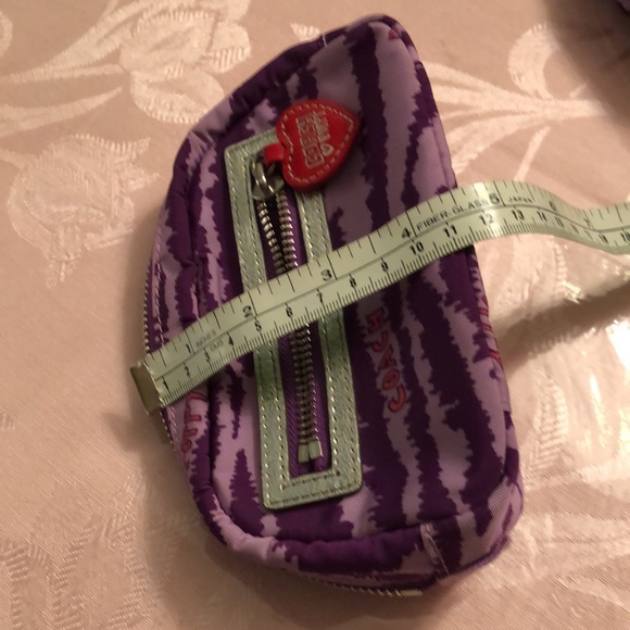 🆕🆕COACH POPPY MAKEUP BAGS TWO TONES OF PURPLE - Picture 9 of 9